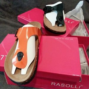 Sandals run small